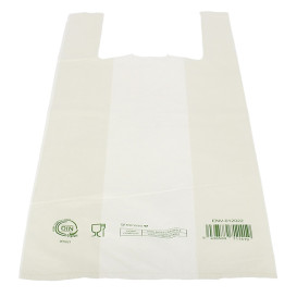 Plastic T-Shirt Bag Home Compost “Classic” 35x50cm (1.000 Units)