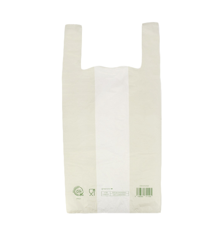 Plastic T-Shirt Bag Home Compost “Classic” 50x60cm (500 Units) Plastic T-Shirt Bag Home Compost “Classic” 50x60cm (500 Units)