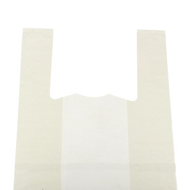 Plastic T-Shirt Bag Home Compost “Be Eco!” 35x45cm (100 Units) 