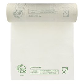 Roll of Plastic Bags Home Compost “Classic” 30x40cm (3.000 Units)