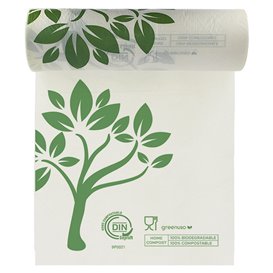 Roll of Plastic Bags Home Compost “Be Eco!” 30x40cm (500 Units)