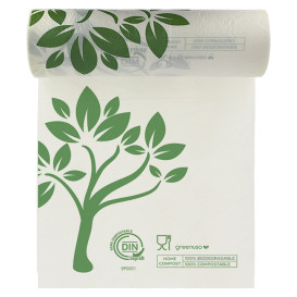 Roll of Plastic Bags Home Compost “Be Eco!” 30x40cm (3.000 Units)