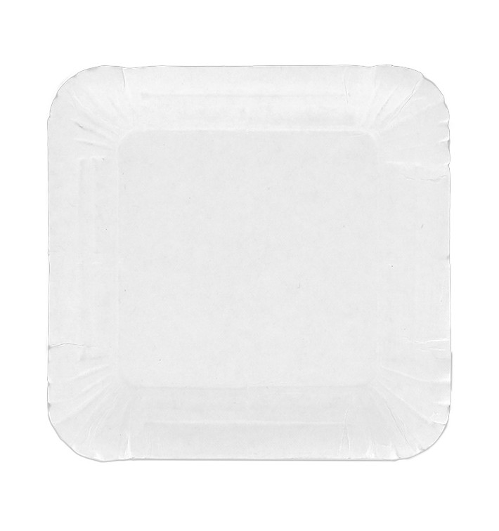 Paper Tray Square shape White 13x13cm (100 Units) Paper Tray Square shape White 13x13cm (100 Units)