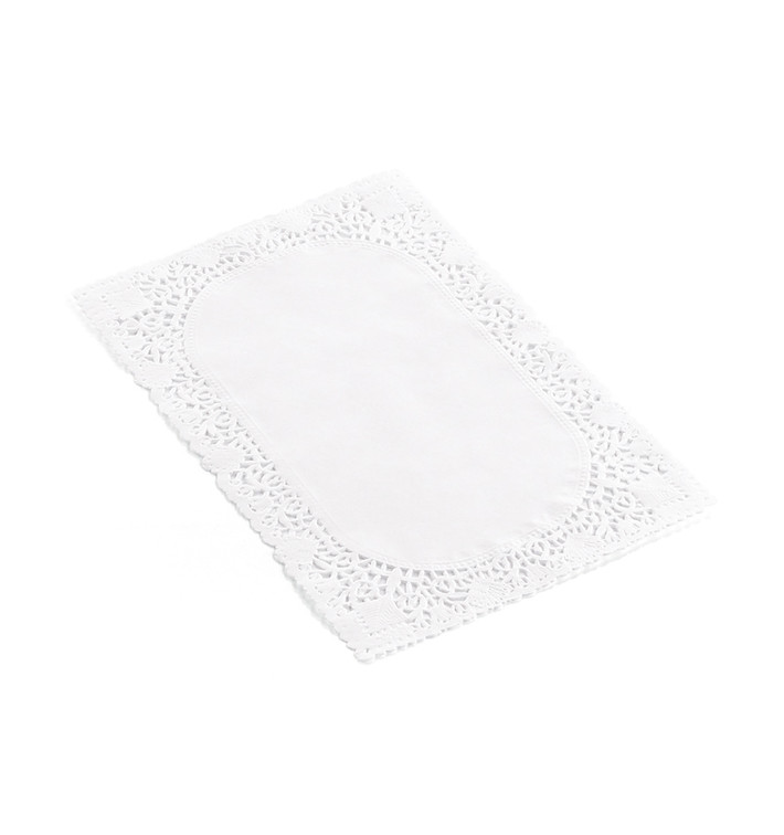 Paper Doilie White "Litos" 30x40cm (1000 Units) Paper Doilie White "Litos" 30x40cm (1000 Units)