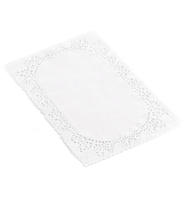 Paper Doilie White "Litos" 40x50cm (1000 Units)
