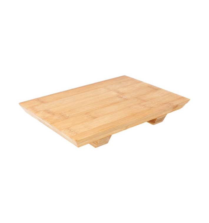 Bamboo Sushi Tray 27,5x18x2,5cm (1 Unit) Bamboo Sushi Tray 27,5x18x2,5cm (1 Unit)