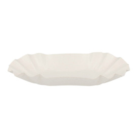 Paper Food Boat Tray Oval shape 16,5x10x3,5cm (250 Units)  