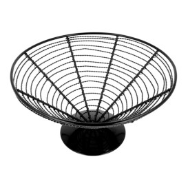 Serving Basket Containers Steel Ø23x12,5cm (1 Unit) 