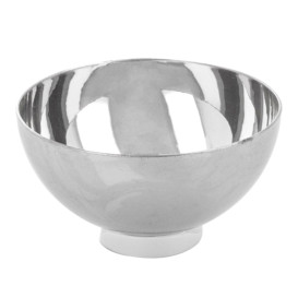 Tasting Plastic Bowl PS Silver 6,7x3,5cm 72ml (50 Units)