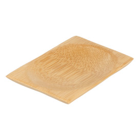 Bamboo Tasting Plate 6x8cm (50 Units)
