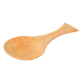 Bamboo Tasting Spoon Tenis 9cm (50 Units) 