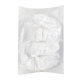 Plastic Gloves Coarse PE Clear (100 Units)