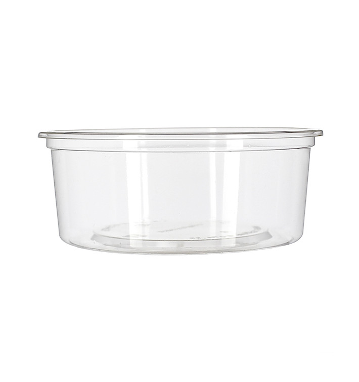 Tub Deli Container PLA Clear Compostable 240ml (50 Units)