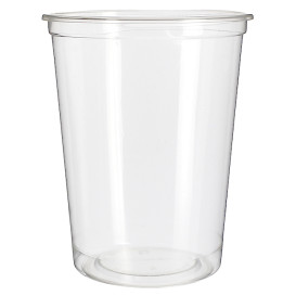 Tub Deli Container PLA Clear Compostable 960ml (50 Units) 