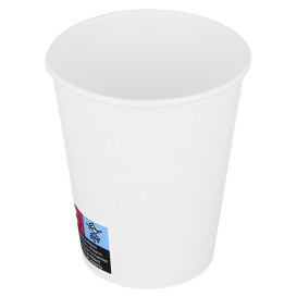 Paper Cup White ECO 8Oz/240ml Ø8cm (50 Units)
