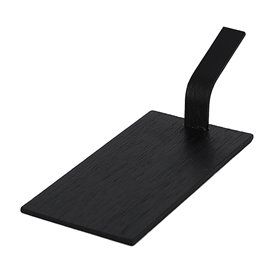 Bambo Mini Shovel Tray Black "Tapas" 10x5 cm (100 Units) 