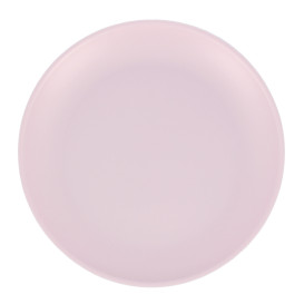 Reusable Plate Durable PP Mineral Pink Ø23,5cm (54 Units)