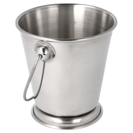 Serving Bucket Steel Ø12x12cm (1 Unit) 