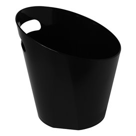 Reusable Ice Bucket PP Black for 7-8 Bottles (4 Units)