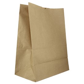 Paper Bag without Handle Kraft 80g/m² 30+18x43cm (250 Units)