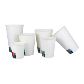 Paper Cup White ECO 4Oz/120ml Ø6,2cm (100 Units)