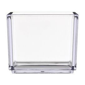SAN "Cube" Durable Tasting Bowl Transparent 65ml (72 Units) 