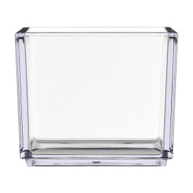 SAN "Cube" Durable Tasting Bowl Transparent 65ml (72 Units) 