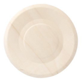 Wooden Plate Round Shape 15,5cm (300 Units)