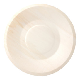 Wooden Plate Round Shape 19cm (50 Units) 