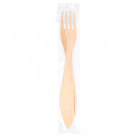 Wooden Fork Wrapped 1,50cm (500 Units)