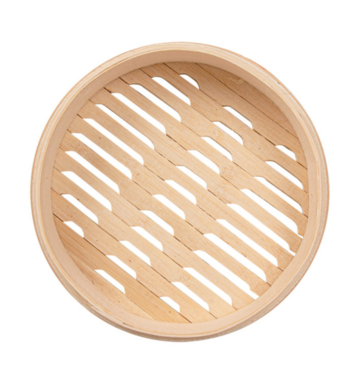 Bamboo Steamer "Maxi" Ø20x6cm (4 Units) Bamboo Steamer "Maxi" Ø20x6cm (4 Units)