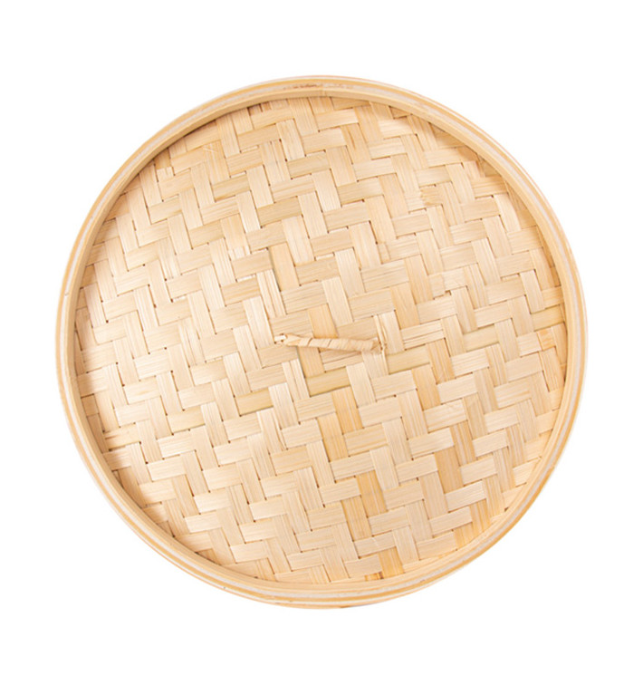 Bamboo Lid for Steamer "Maxi" Ø30cm (4 Units) Bamboo Lid for Steamer "Maxi" Ø30cm (4 Units)