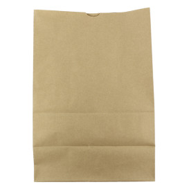 Paper Bag without Handle Kraft 70g/m² 20+16x40cm (25 Units)