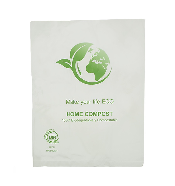 Plastic Bag Bio Home Compost 23x30,5cm (100 Units) Plastic Bag Bio Home Compost 23x30,5cm (100 Units)