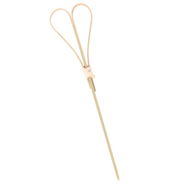 Bamboo Food Pick Heart Design 12cm (10000 Units)