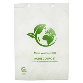 Plastic Bag Block Bio Home Compost 30x40cm (100 Units)