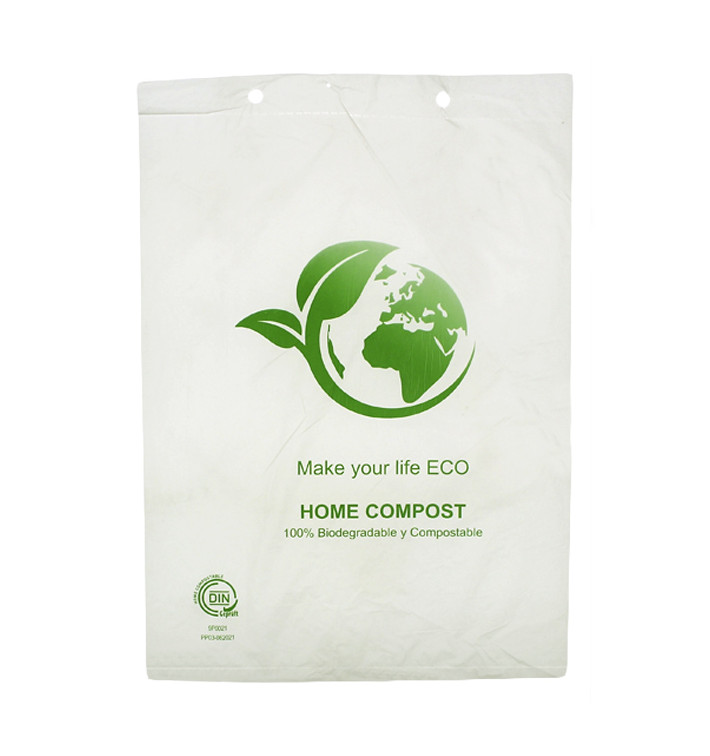 Plastic Bag Block Bio Home Compost 30x40cm (100 Units)