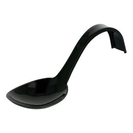 Tasting Spoon PS Curved Black 13 cm (50 Units) 
