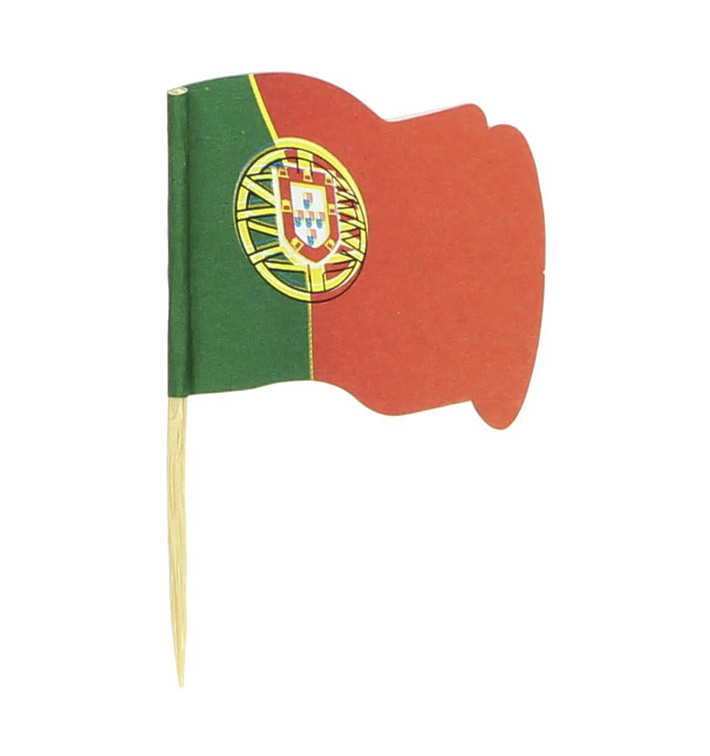 Portugal Flag Food Pick 6,5cm (144 Units) Portugal Flag Food Pick 6,5cm (144 Units)