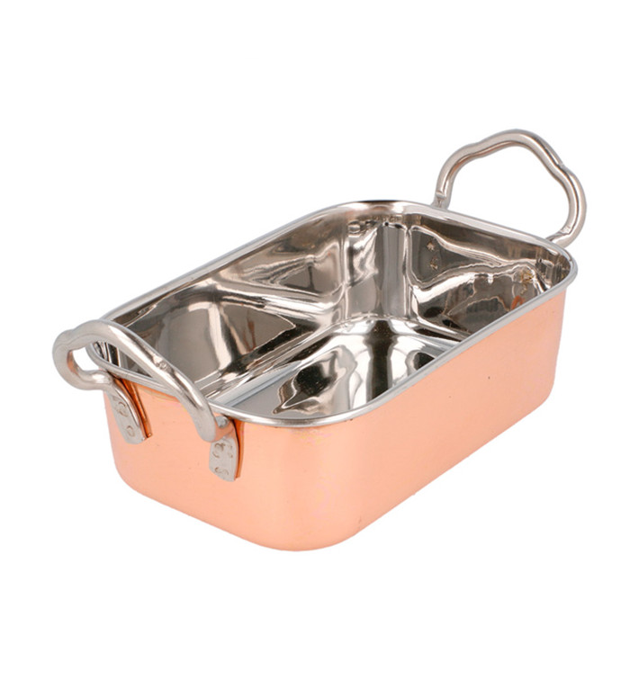 Serving Bucket Steel Copper 14,5x9,5cm (1 Unit) Serving Bucket Steel Copper 14,5x9,5cm (1 Unit)