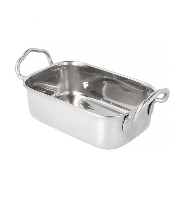 Serving Bucket Steel 14,5x9,5cm (1 Unit) Serving Bucket Steel 14,5x9,5cm (1 Unit)