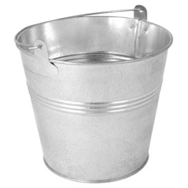 Serving Bucket Steel Ø14x14cm (12 Units)