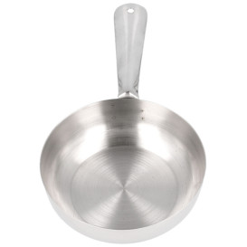 Serving Mini Fry Pan Tray Steel Ø11,5x3,5cm (12 Units)