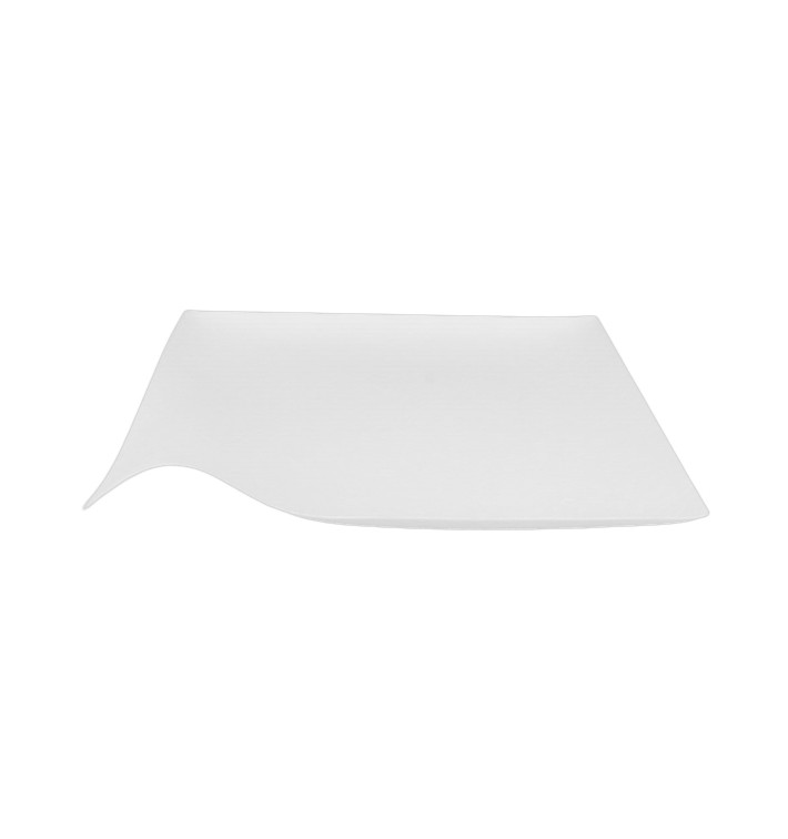 Sugarcane Plate Wasara Biodegradable "Kaku" "S" 8x8x1,7 cm (100 Units) Sugarcane Plate Wasara Biodegradable "Kaku" "S" 8x8x1,7 cm (100 Units)
