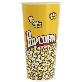 Paper Popcorn Box 720ml 9,6x6,5x17,7cm (50 Units) 