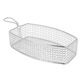 Serving Mini Fryer Container Steel 23x13x6cm (1 Unit) 