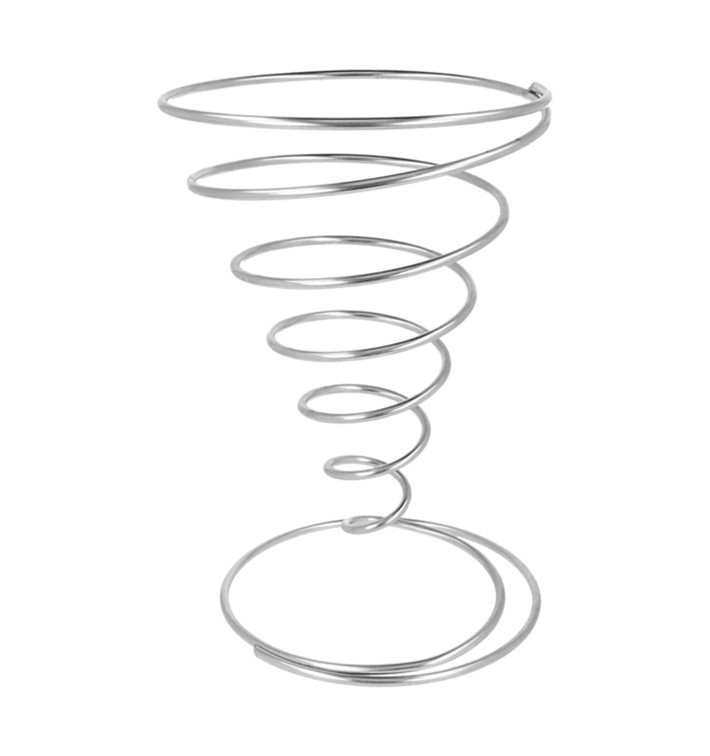 Serving Basket Containers Steel Ø10,5x15,5cm (1 Unit) Serving Basket Containers Steel Ø10,5x15,5cm (1 Unit)