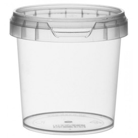 Plastic Deli Container with Plastic Lid PP Tamper-Evident 155 ml Ø6,9 (960 Units)