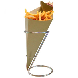 Serving Basket Containers Steel Ø11,5x18cm (1 Unit) 