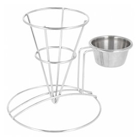 Display Basket Containers Steel with Cup Ø8,3x12,7cm (1 Unit) 